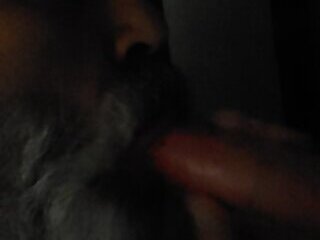 Daddy getting his rewards