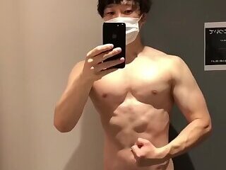 Japanese muscle with big dick