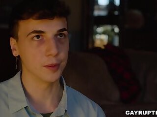 Troye Jacobs gets rimmed by Adam Ramzi inside his cabin