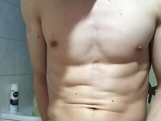 [OF] Tall skinny guy jerking off