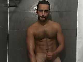 Me hairy in the shower - OF:@itsmekiller