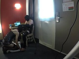 Docile submissive games with a tv cd