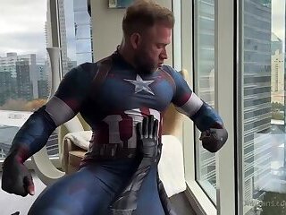 Captain America defeats Batman