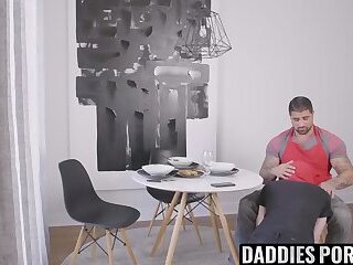 Ryan Bones & Marco Bianchi - Submissive twink lets his stepfather pound i