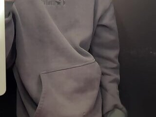 Hung Tw1nk Jerking 0ff on plane