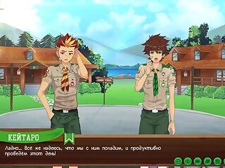 Game&colon; Camp Friends&comma; Path 2&comma; Episode 45 - Cleaning the Camp &lpar;Russian voice act