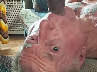 Key West swallowing Pedros huge cock
