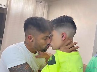 Mateus Souza in a 4some
