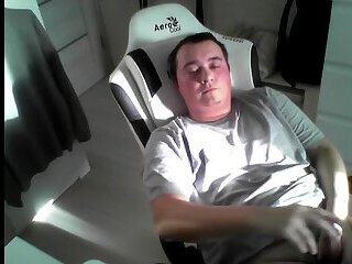 for a small fee, my subscribers persuaded me to masturbate on a webcam