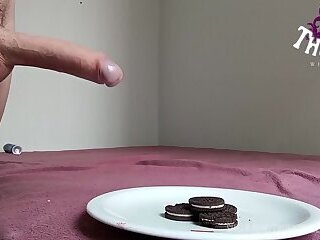 Giving you milk and cookies for breakfast