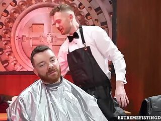 Hottie Nathan Daniels got his bubble butt pounded and fisted by jock Logan Bell