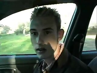 twink blows me in the car