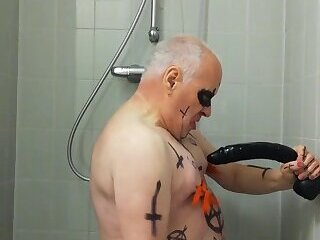 Satan Slave Takes a Delicious Urine Enema