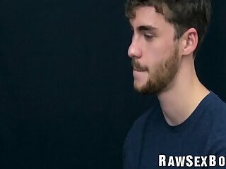 Big Dicked Stud Logan Carter Uses His Fat Throat Fuck Bottom Scott Bisset