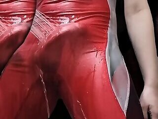 COMPILATION RED SPEEDOS BULGES SWIMWEARS UNDERWEARS