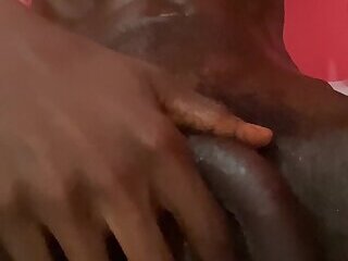 Jacking off my black dick
