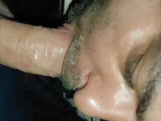 Sperm and piss in my mouth....
