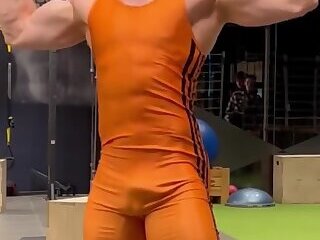 COMPILATION ORANGE BRIEF BOXER THONG JOCK SINGLET COMPRESSION SHORT SPEEDO