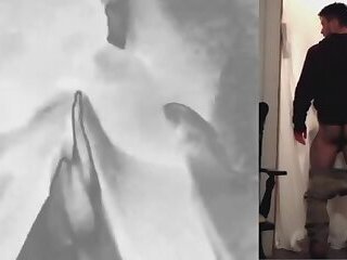 Hunky stud swallowed in gloryhole