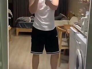 Reup 155. Horny asian boy and his dick