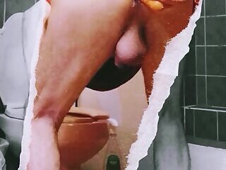 In bathroom