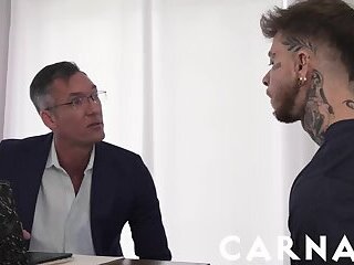Naughty FTM stepson Atlas Alexander screwed deep by hung stepdad