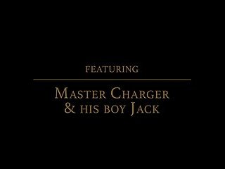 BoyForSale - Muscle daddy grandpa shows Jack Bailey how to top a sub