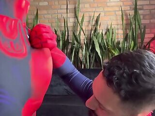 Spider Shoots His Web