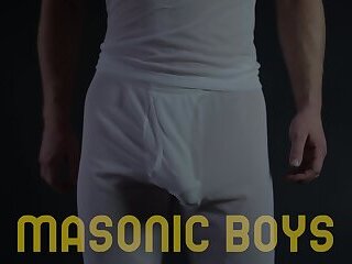 MasonicBoys - Cute Dex Devall sucks anon dick while being fucked raw
