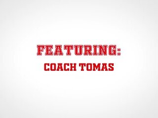 TwinkTop- Player Grant Ducati give Coach Tomas hole a deep massage