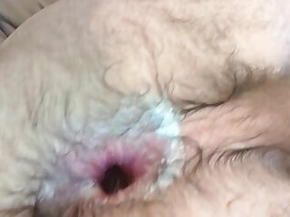 Filling my ass with cum