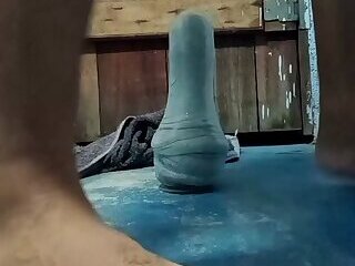 latin dildo cumshot