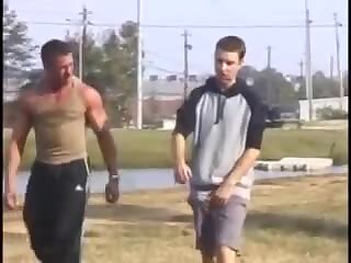 Mucledad Bo Knight topped by twink