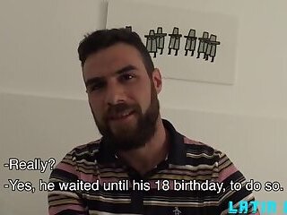 Latin Leche - Daddy Fucks Horny Son And His Boyfriend