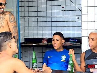 Orgía de brasileros