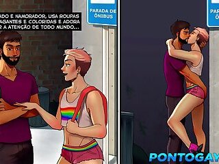 Naughty youngsters having sex at college.