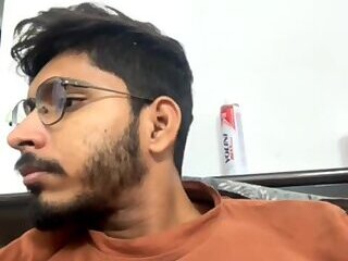 Desi young hairy boy