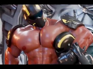 Sample Collection: Power Bottom Helldivers Sergeants Pounded by the Tiny Recruit