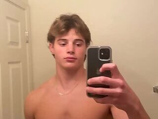 Hot jock jerks off