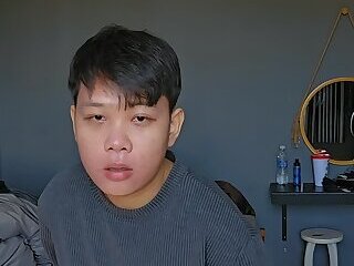 Horny boy asian masturbate with pp