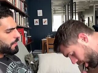 Karim gets a blowjob