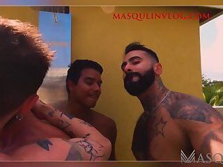 Amigos em ferias