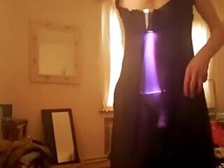 crossdressing and wanking