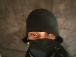 Handsome man webcam