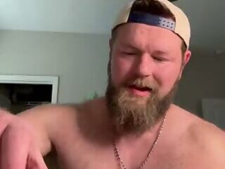 Tall Hunk Fills a Glass With Load After Load of Sperm