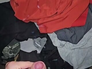 30 min Cumshot Compilation - Aaron Skeetman Shooting His Huge Loads POV with The Cum Mirror