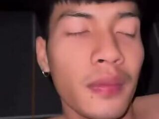 Asian twin straight gets fuck