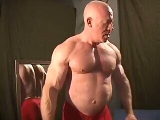 Tom Lord Flexing and Posing, Bending and Crushing Things, And Then Jacking Off