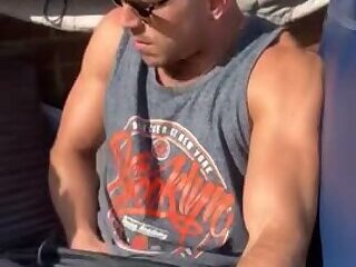 Jerking off outside and playing with my ass - Paddy O'Brian