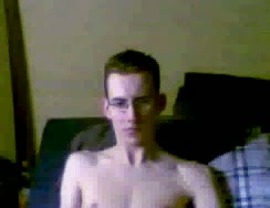 Slim Gay In Glasses Solo Masturbation